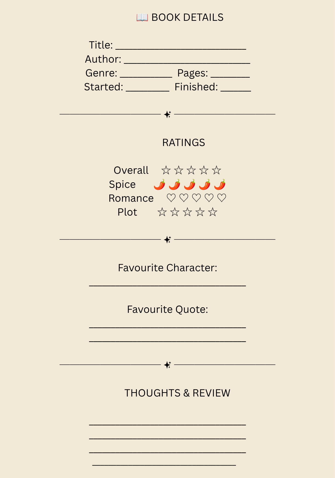My Book Ratings